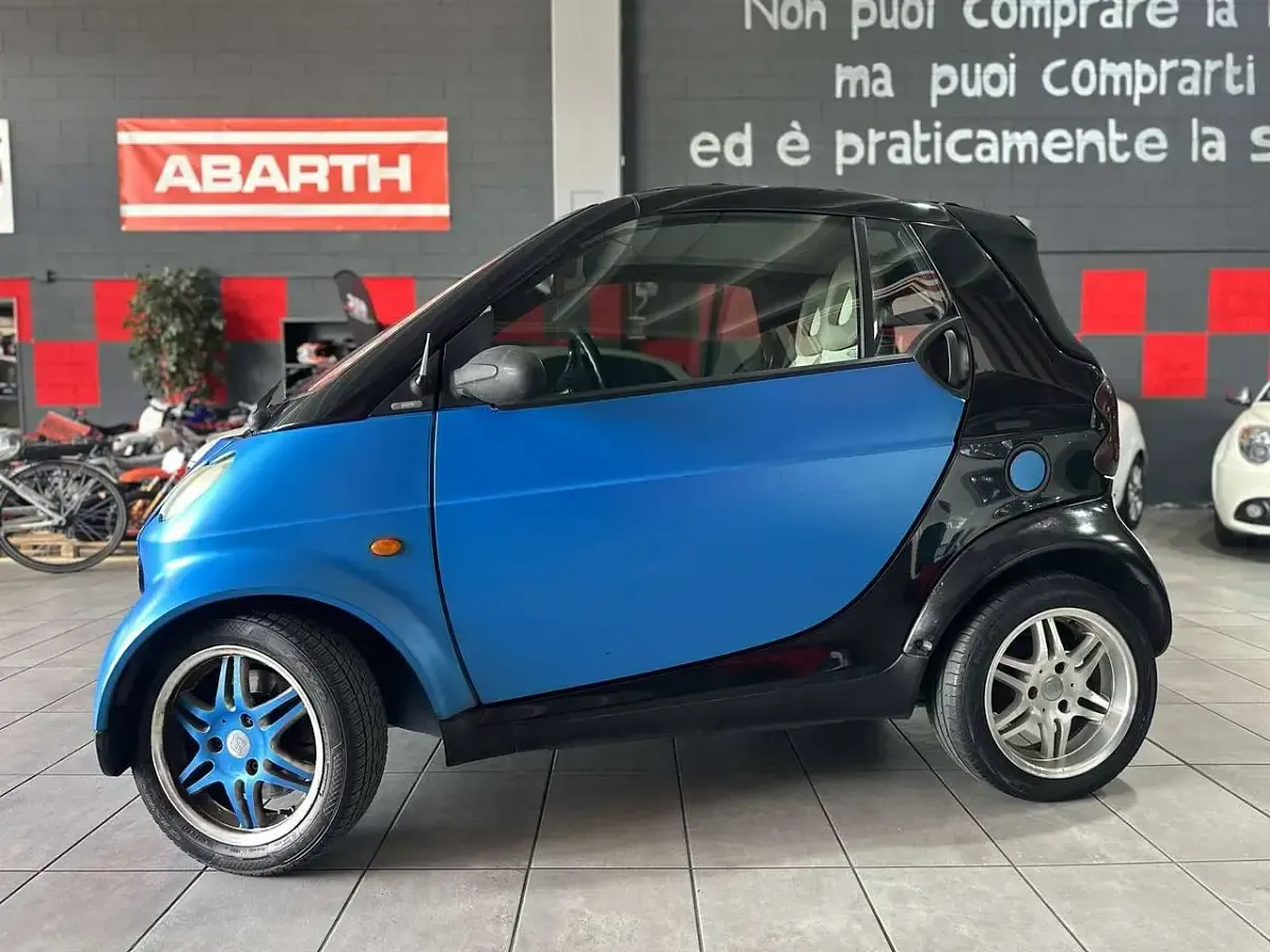 Usata Smart ForTwo Cabrio 54 CV (39 kW) 2002 Blu/azzurro Cabrio