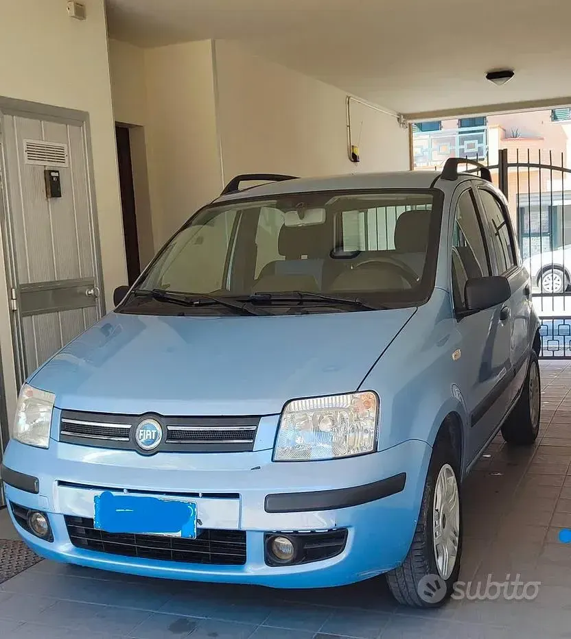 Usata Fiat Panda Dynamic 60 CV (44 kW) 2007 Blu/azzurro Utilitaria