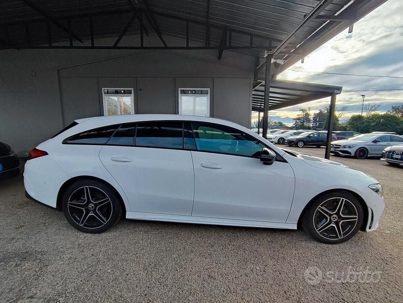 Begagnad Mercedes CLA200 Shooting Brake 150 HK (110 kW) 2022 Vit Kombi