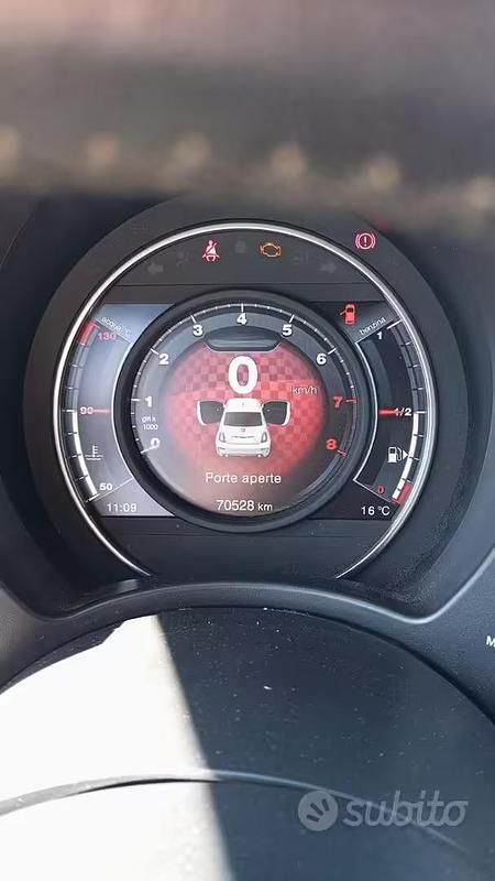 Usata Abarth 595 Pista 160 CV (117 kW) 2017 Nero Berlina