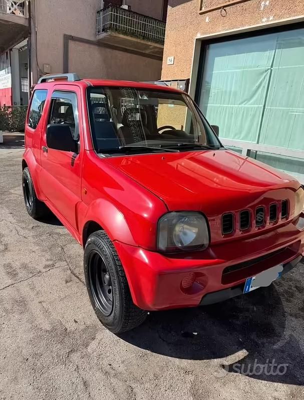 Usata Suzuki Jimny 80 CV (58 kW) 2000 Rosso SUV