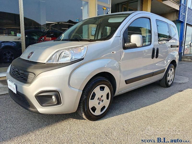 Usata Fiat Qubo Lounge 80 CV (58 kW) 2017 Grigio Monovolume