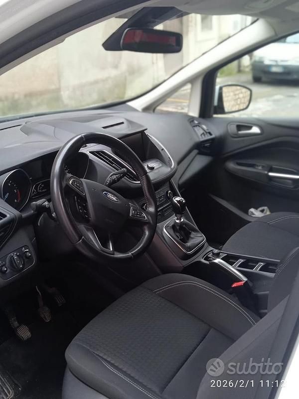 Usata Ford C-MAX Titanium S 120 CV (88 kW) 2016 Bianco Monovolume
