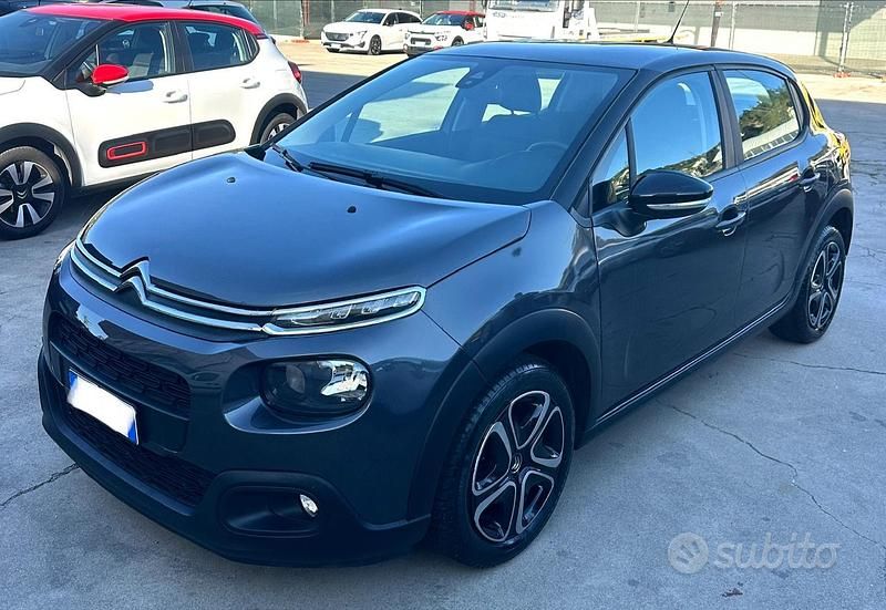 Usata Citroën C3 Feel 82 CV (60 kW) 2018 Grigio Utilitaria
