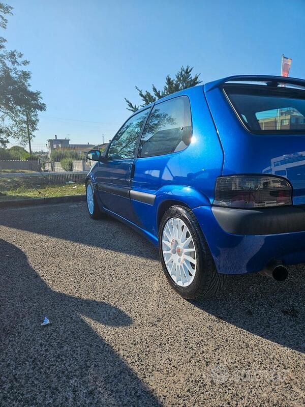 Usata Citroën Saxo 118 CV (86 kW) 1999 Blu Utilitaria