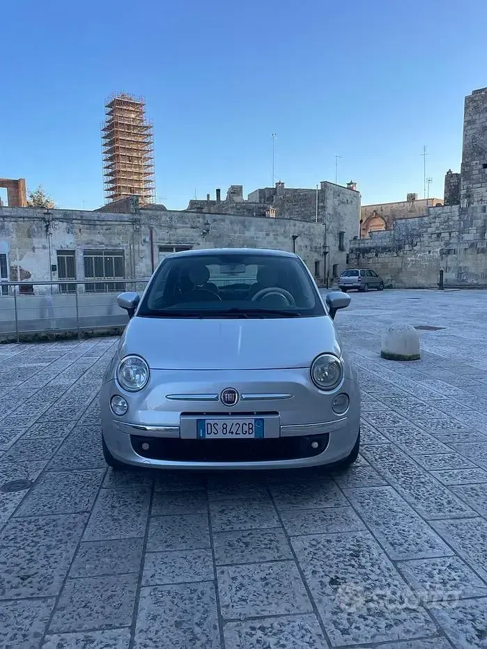 Usata Fiat 500 Lounge 75 CV (55 kW) 2008 Grigio Berlina