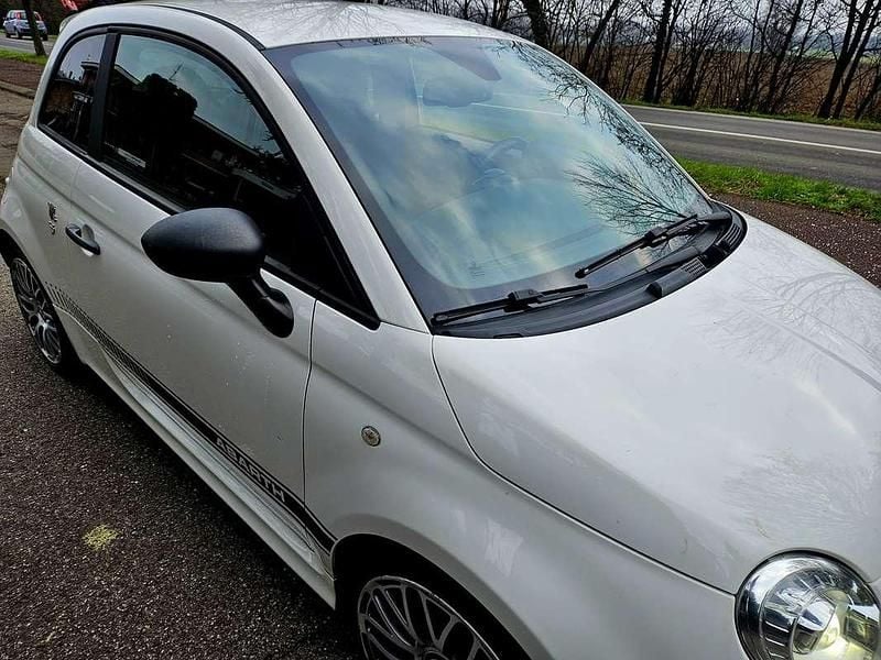 Usata Abarth 595 Competizione 159 CV (116 kW) 2014 Bianco Utilitaria