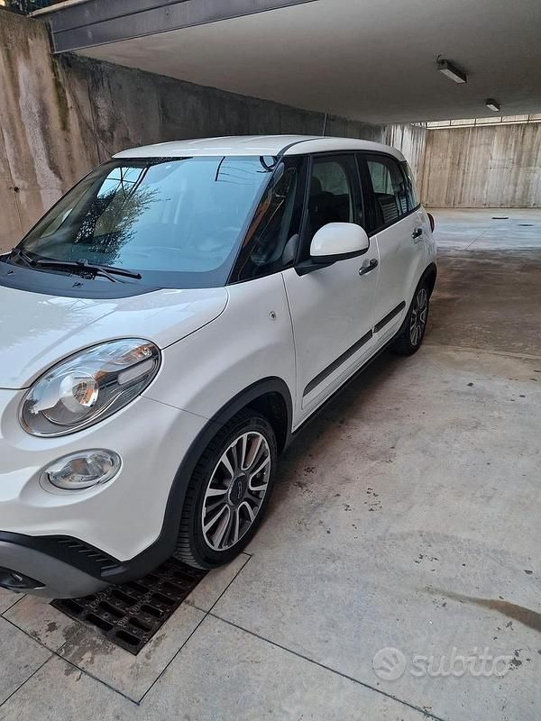 Usata Fiat 500L Cross 95 CV (69 kW) 2018 Bianco Monovolume