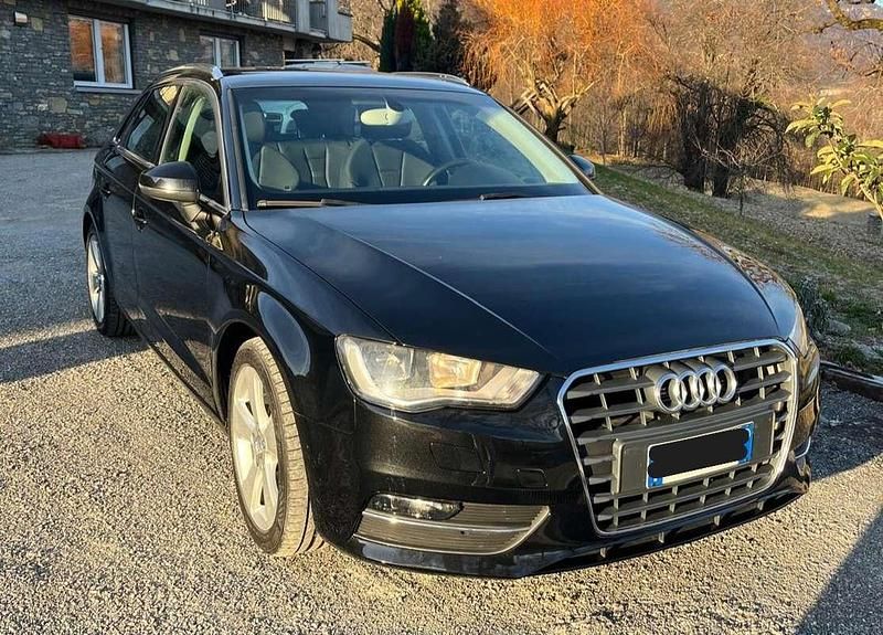 Usata Audi A3 Ambiente 105 CV (77 kW) 2013 Nero Berlina