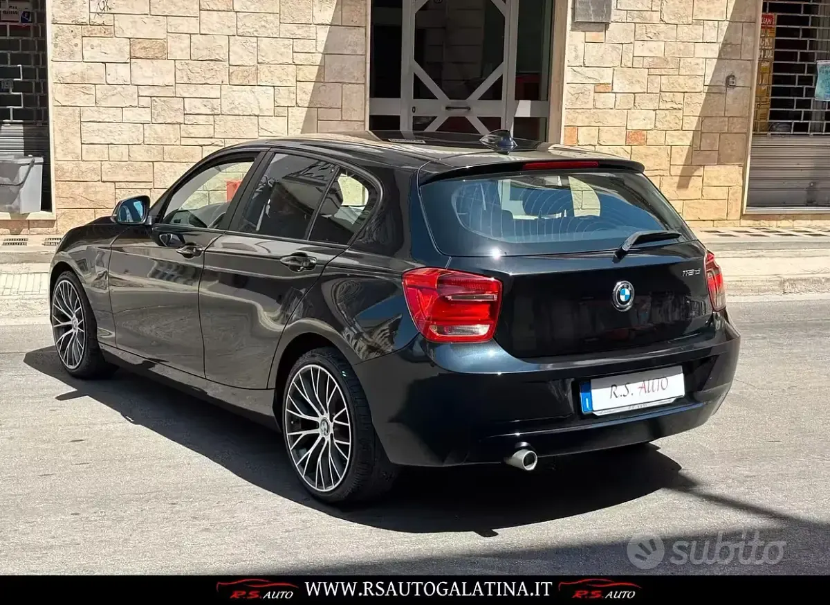 Usata BMW 118 143 CV (105 kW) 2015 Nero Utilitaria