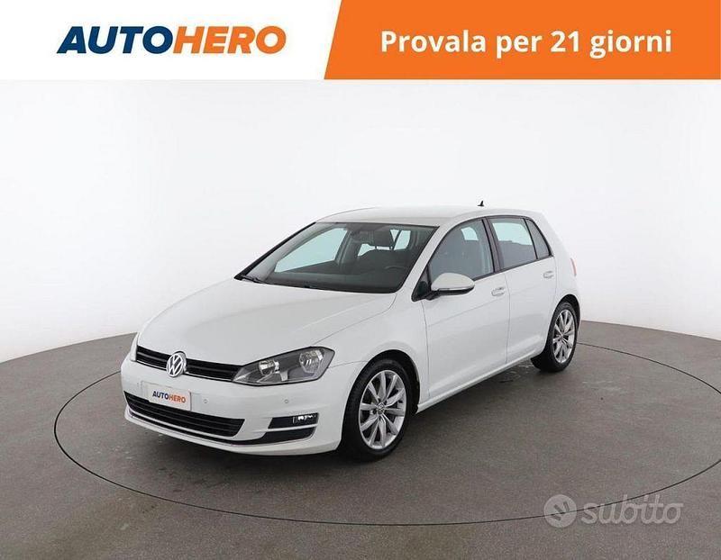 Bianco Usata 2016 VW Golf VII Executive Tre volumi | 13.899 € (Buon prezzo) - Immagine 1/2