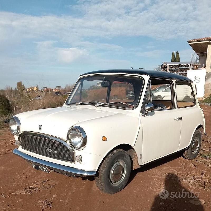 Usata Innocenti Mini 1970 Bianco Utilitaria