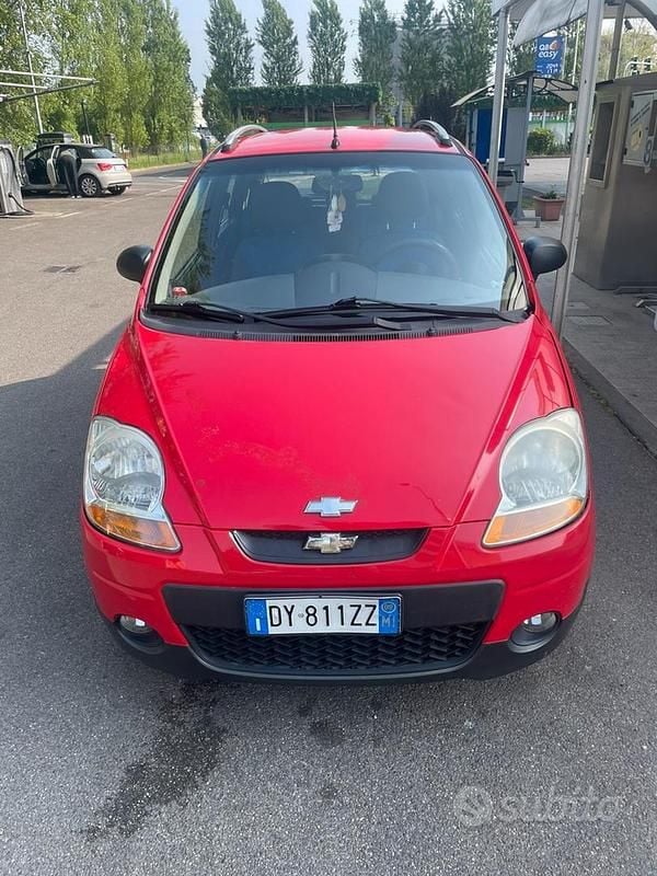 Usata Chevrolet Matiz 52 CV (38 kW) 2009 Rosso Utilitaria
