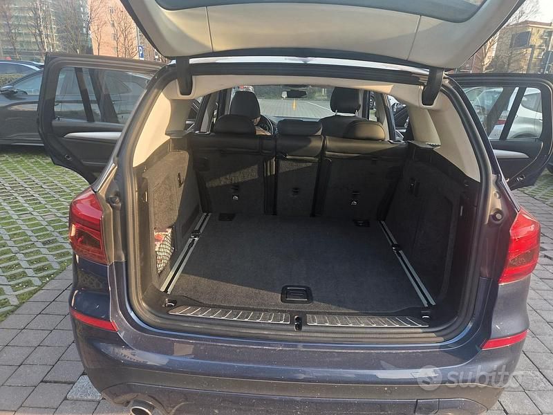 Usata BMW X3 150 CV (110 kW) 2019 Blu SUV