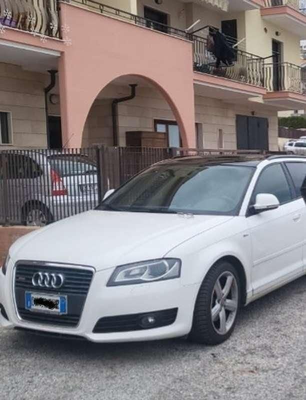 Usata Audi A3 S-Line 200 CV (147 kW) 2009 Bianco Utilitaria