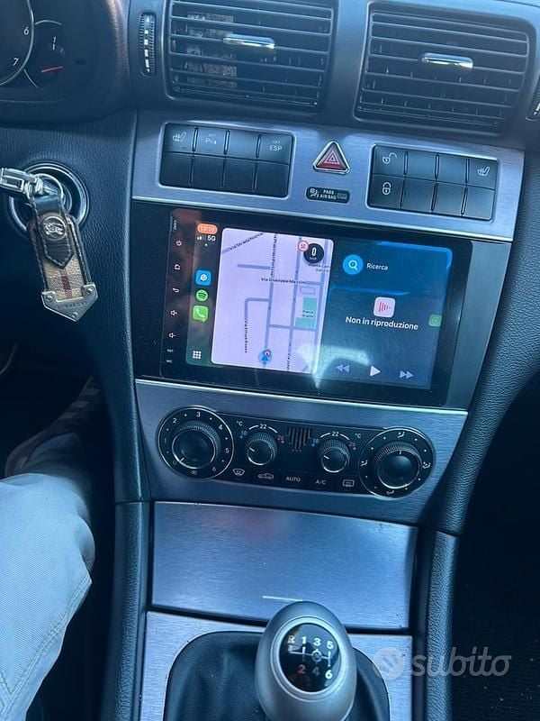 Usata Mercedes CLC180 143 CV (105 kW) 2011 Nero Utilitaria