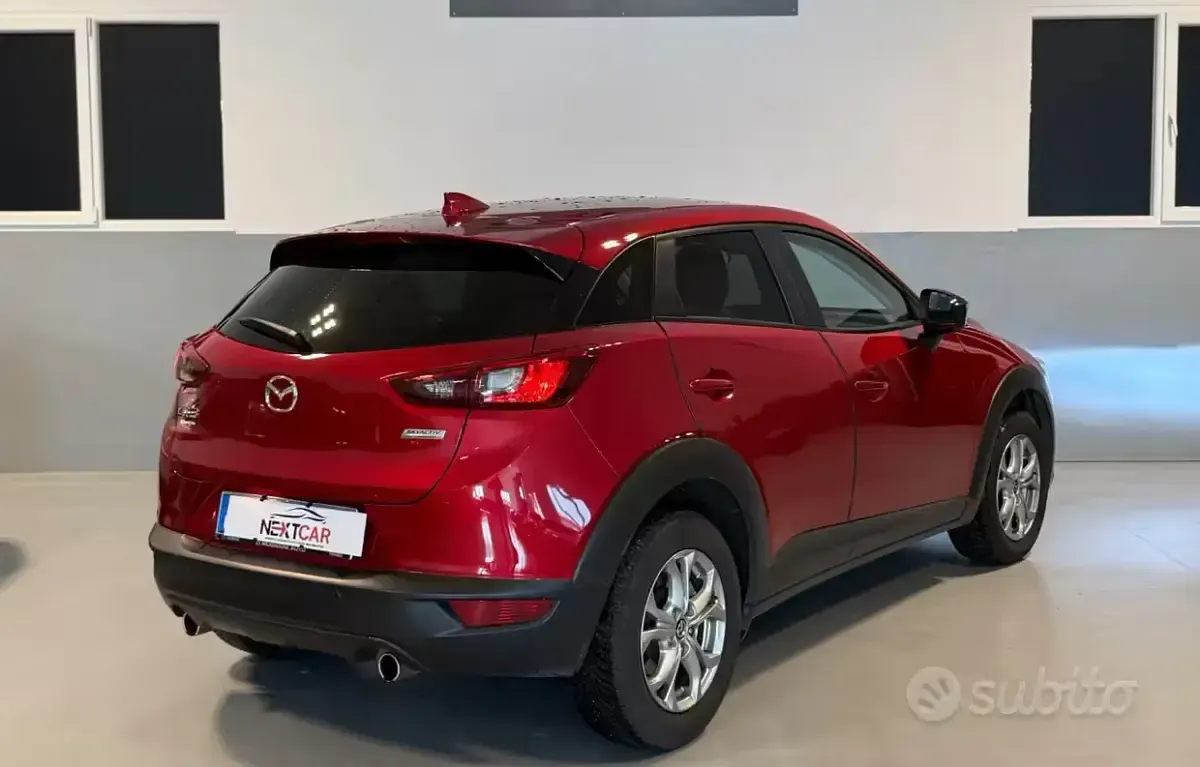 Begagnad Mazda CX-3 Evolve 105 HK (77 kW) 2018 Röd SUV