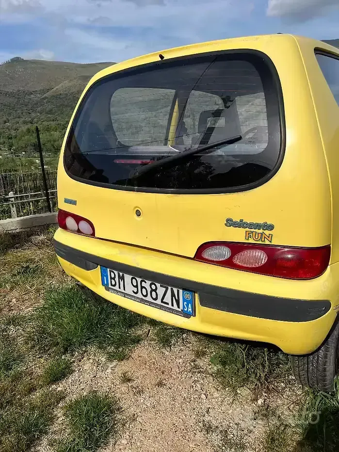 Usata Fiat 600 39 CV (28 kW) 2000 Giallo Berlina