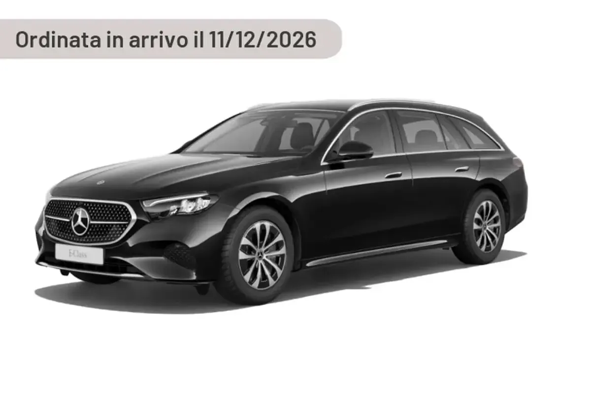 Nuova Mercedes E300 Advanced 313 CV (230 kW) 2026 Argento Station wagon