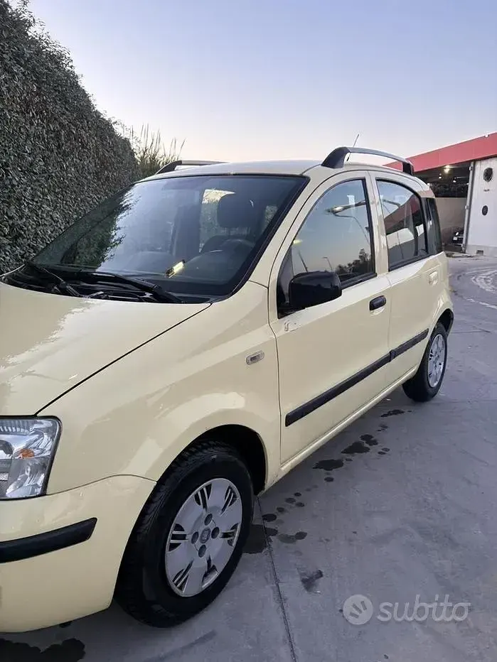 Usata Fiat Panda Dynamic 69 CV (50 kW) 2007 Giallo Utilitaria