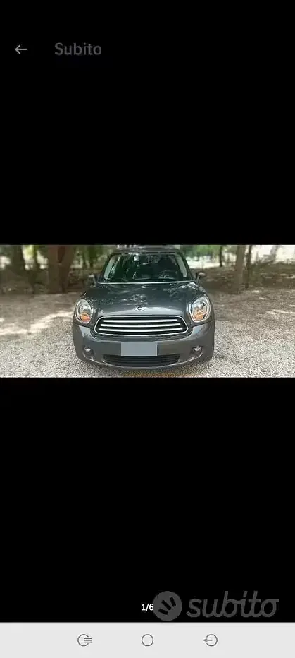 Usata Mini Cooper D Countryman 111 CV (81 kW) 2010 Nero SUV