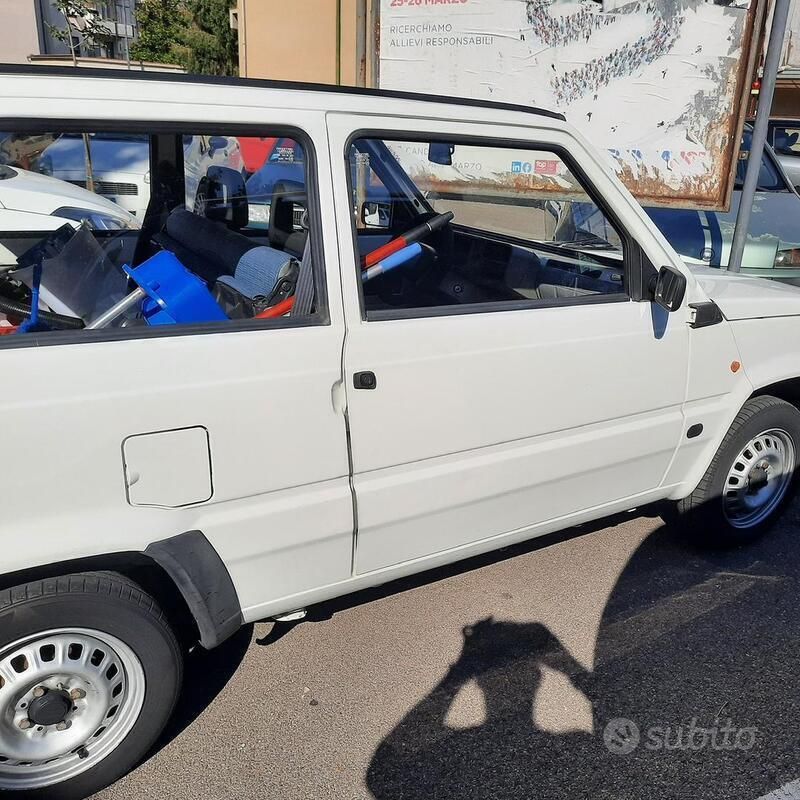 Usata Fiat Panda 54 CV (39 kW) 2003 Bianco Utilitaria