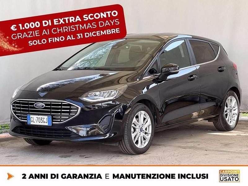 Nero Usata 2022 Ford Fiesta Business Edition Tre volumi | 12.420 € (Super prezzo) - Immagine 1/3