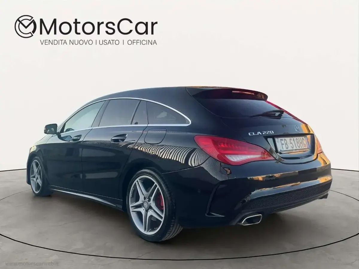 Usata Mercedes CLA180 177 CV (130 kW) 2015 Nero Berlina
