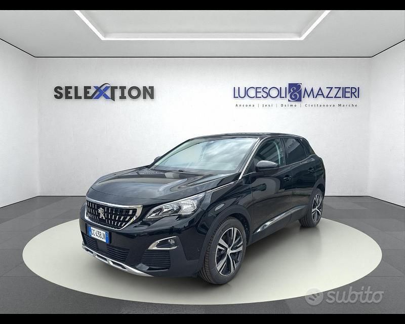 Usata Peugeot 3008 Allure 131 CV (96 kW) 2020 Nero SUV