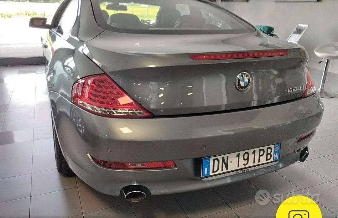 Usata BMW 650 Efficient Dynamics 367 CV (269 kW) 2008 Grigio Coupé