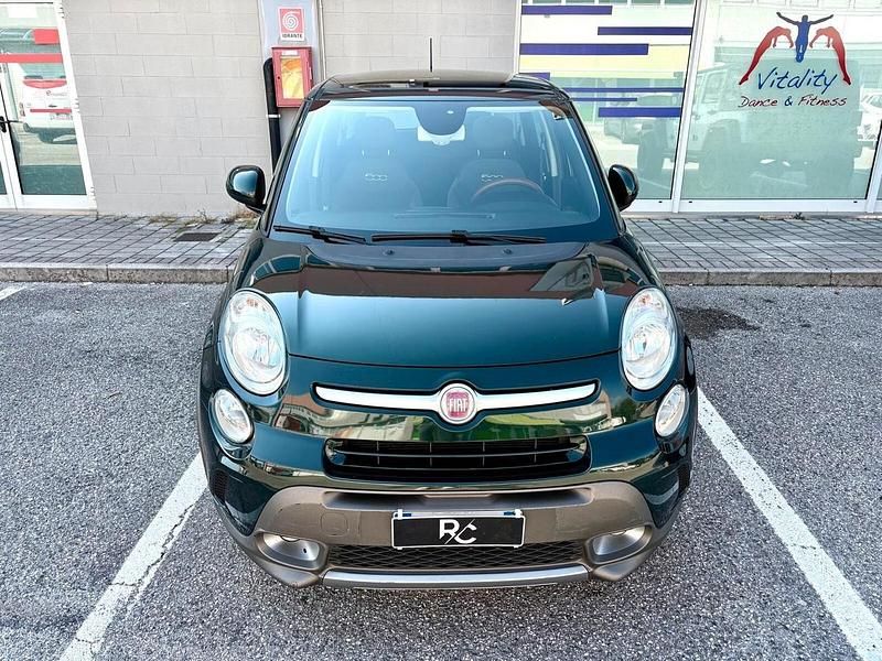 Usata Fiat 500L Trekking 85 CV (62 kW) 2014 Verde Monovolume