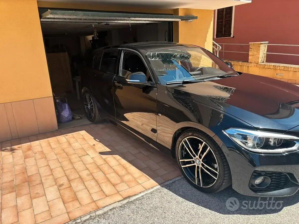 Usata BMW 120 M Sport 190 CV (139 kW) 2018 Nero Berlina