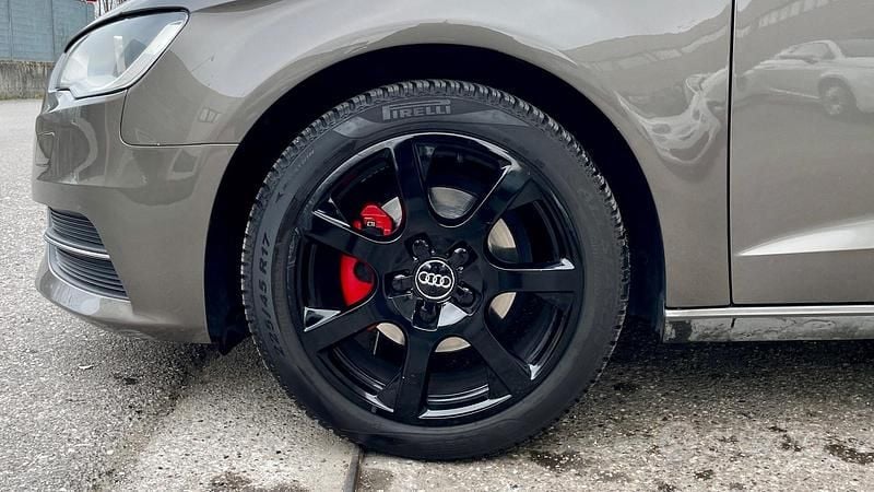 Usata Audi A3 Ambition 110 CV (80 kW) 2014 Grigio Berlina