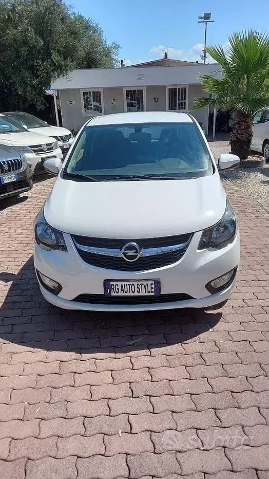 Usata Opel Karl 75 CV (55 kW) 2017 Bianco Utilitaria