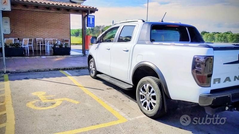 Usata Ford Ranger Wildtrack 213 CV (156 kW) 2020 Bianco Pick-up