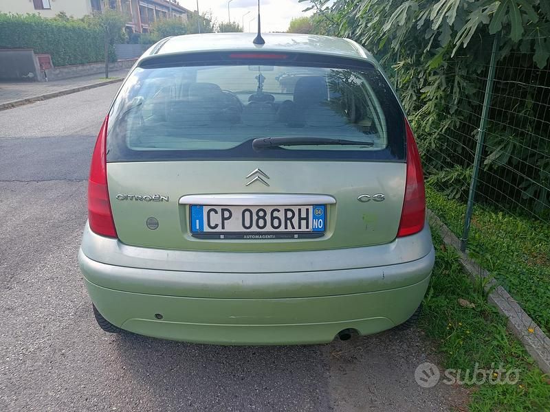 Usata Citroën C3 2004 Verde Utilitaria
