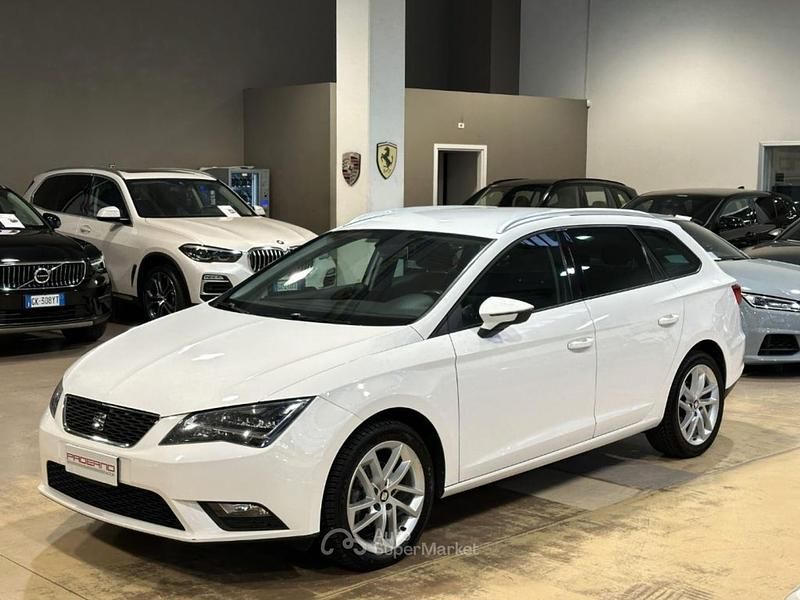 Bianco Usata 2016 Seat Leon ST Style Station wagon | 10.800 € (Buon prezzo) - Immagine 1/4