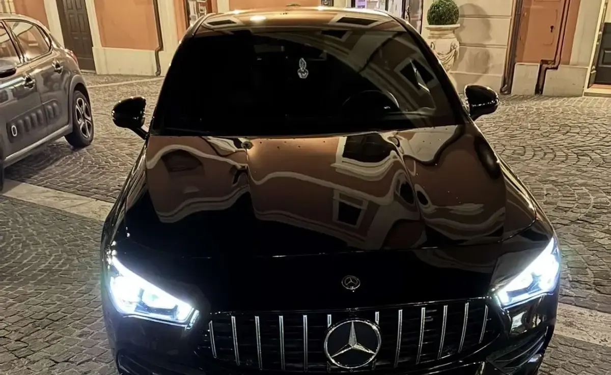 Usata Mercedes CLA200 AMG line 150 CV (110 kW) 2023 Nero Coupé