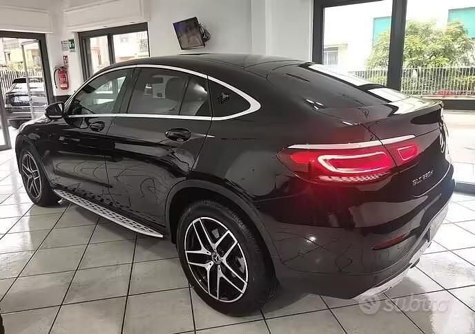 Usata Mercedes GLC220 Premium 194 CV (142 kW) 2021 Nero Coupé
