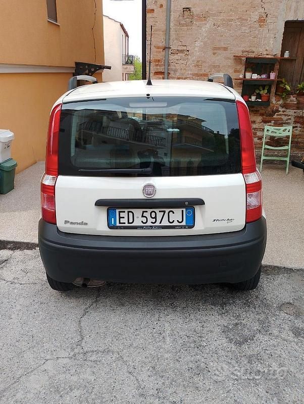 Usata Fiat Panda 2011 Bianco Utilitaria