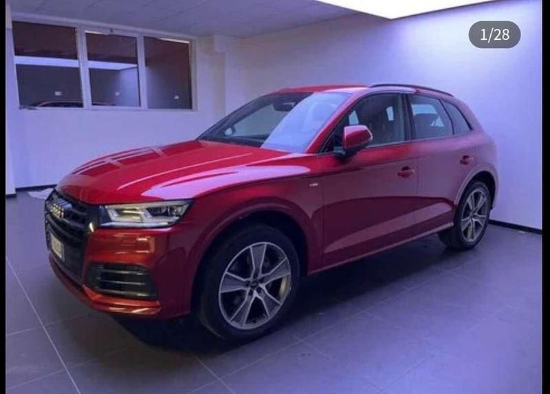 Usata Audi Q5 S-line plus 190 CV (139 kW) 2018 Rosso SUV