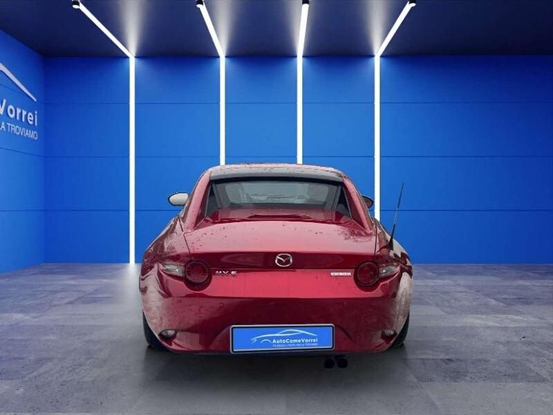Usata Mazda MX5 Exceed 132 CV (97 kW) 2021 Rosso Cabrio