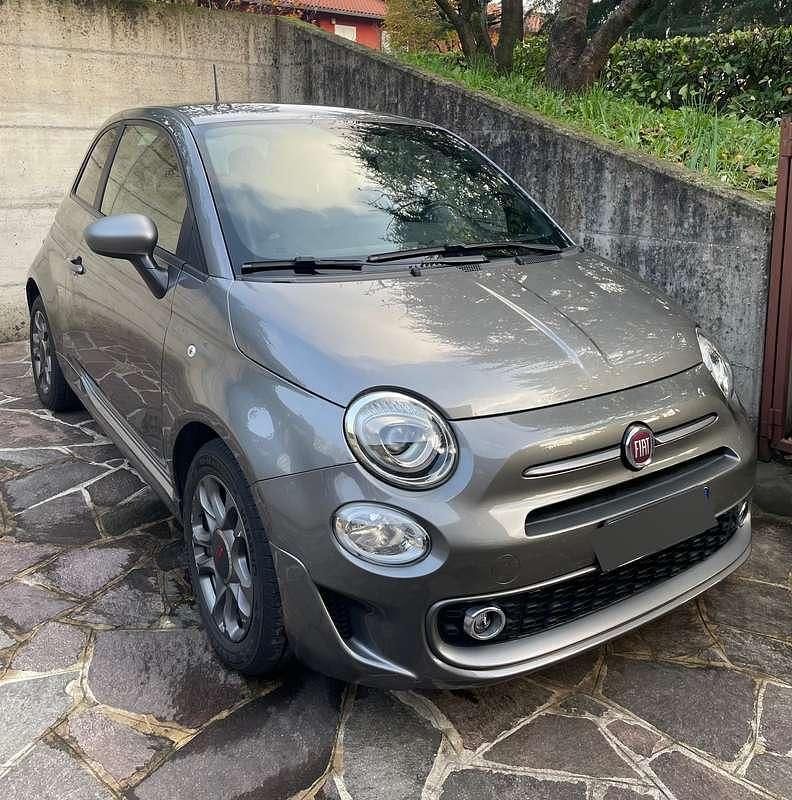 Grigio Usata 2018 Fiat 500 S Due volumi | 7900 € (Ottimo prezzo) - Immagine 1/4