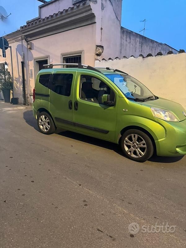 Usata Fiat Qubo Trekking 75 CV (55 kW) 2011 Verde Monovolume