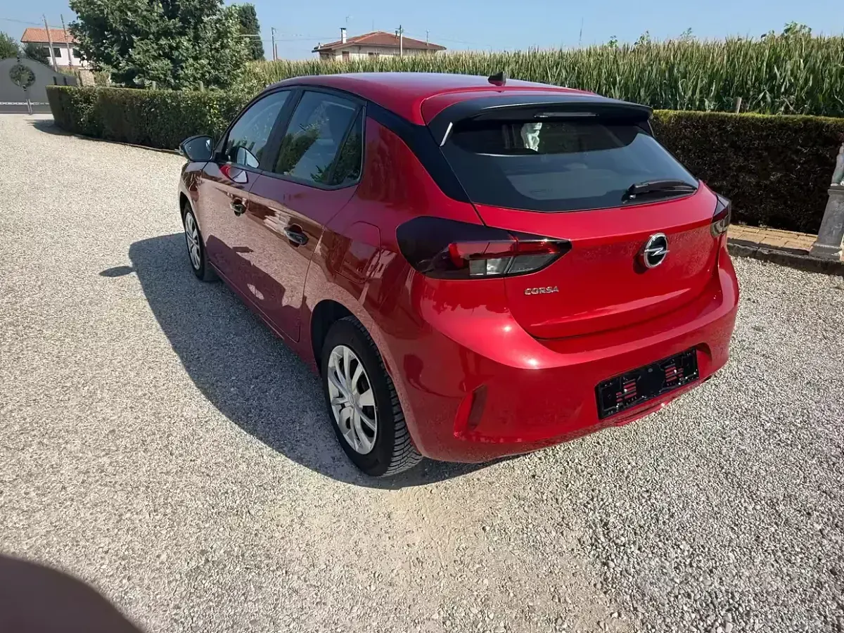 Usata Opel Corsa Elegance 75 CV (55 kW) 2020 Rosso Utilitaria