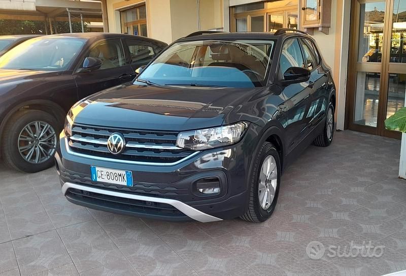 Usata VW T-Cross Style 150 CV (110 kW) 2021 Grigio SUV