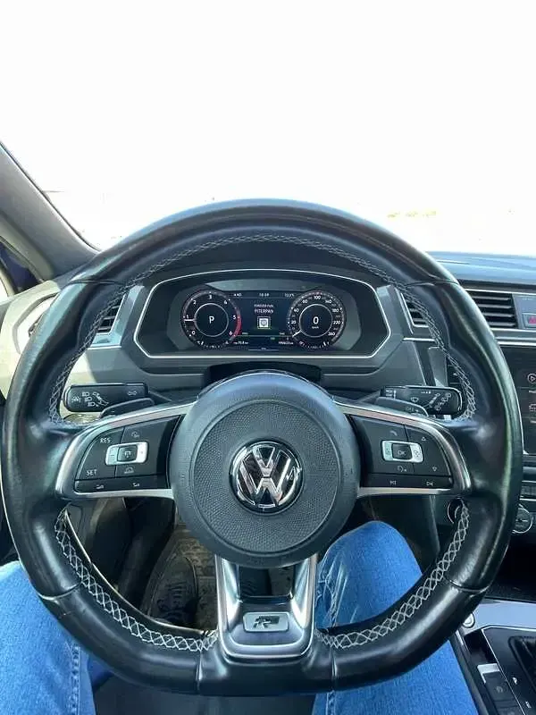 Usata VW Tiguan Advance 240 CV (176 kW) 2018 Blu/azzurro SUV