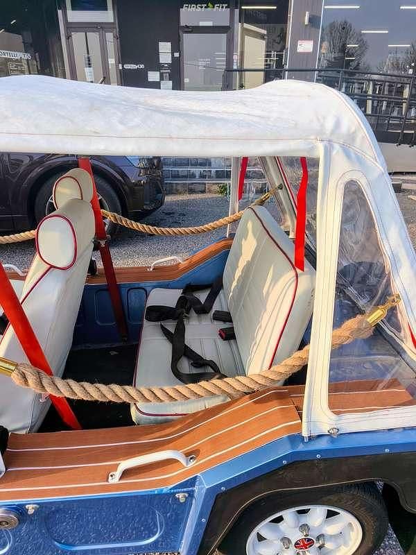 Usata Austin Mini 34 CV (25 kW) 1988 Blu/azzurro Cabrio