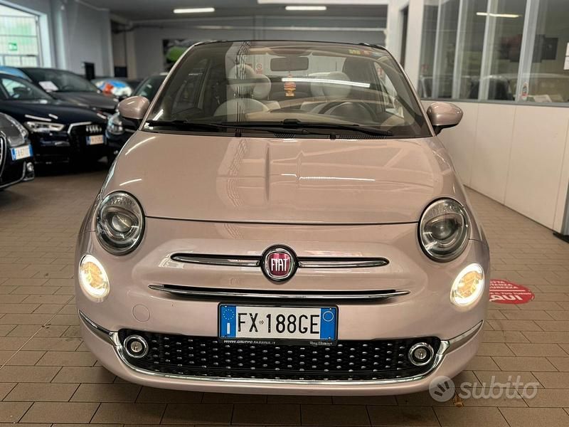 Usado Fiat 500C Lounge 69 CV (50 kW) 2019 Gris Descapotable