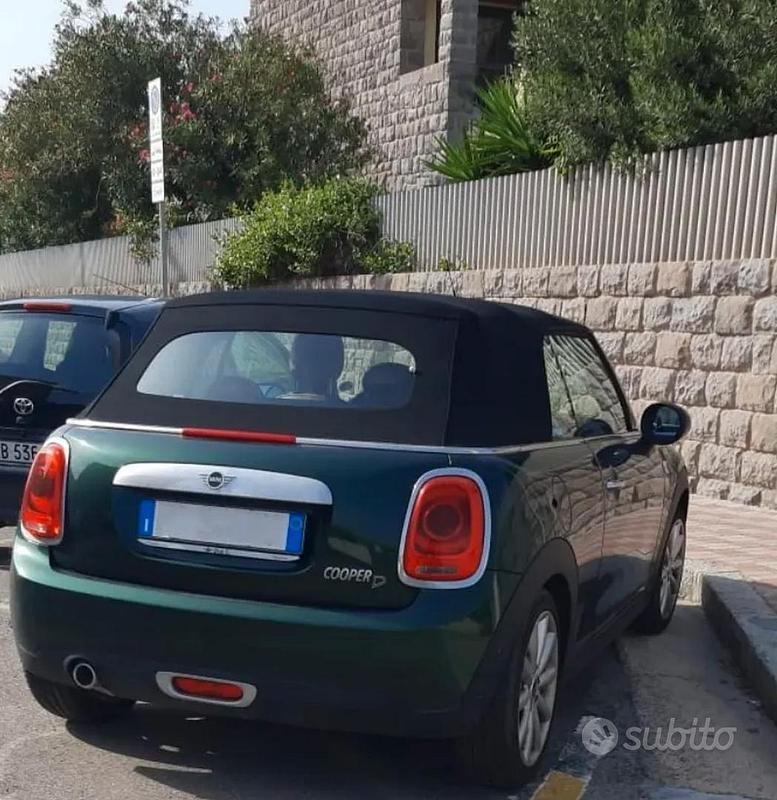 Usata Mini Cooper 116 CV (85 kW) 2018 Verde Utilitaria